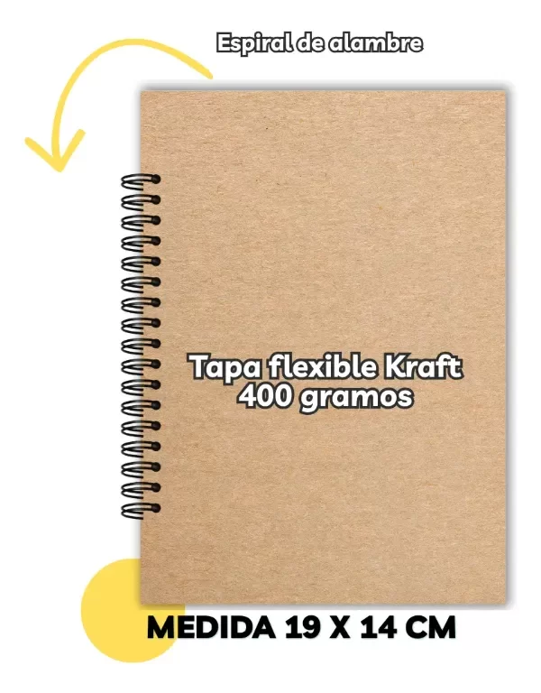 Producto - Cuaderno Control de Proveedores - Tapas Kraft 400 - 25p - 2