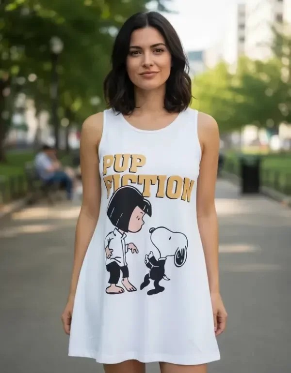 Producto - Vestido Pup Fiction BCO T4