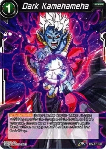 Producto - BT4-121 Dark Kamehameha FOIL - COLOSSAL WARFARE