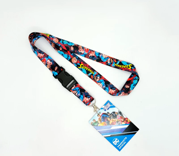 Producto - Llavero Lanyard DC Superman Licencia Oficial