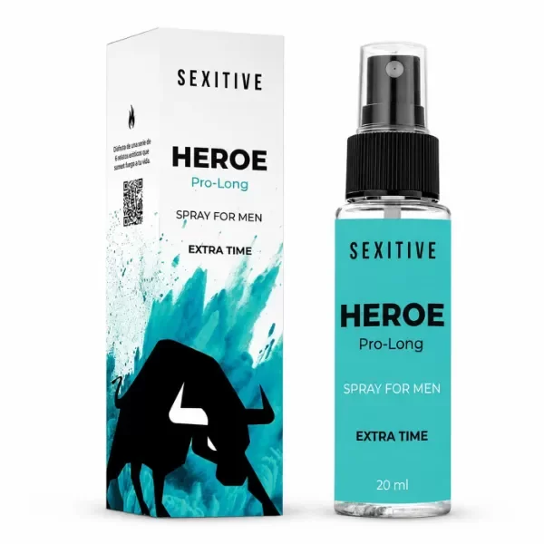 Producto - Heroe Pro Long Extra Time - Spray Masculino