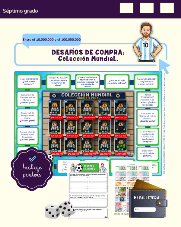 Producto - DESAFÍOS DE COMPRA: COLECCIÓN MUNDIAL ENTRE EL 10.000.000 Y EL 100.000.000