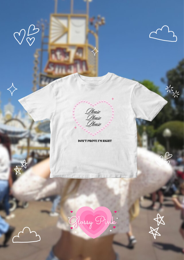 Baby Tee Please - DTF