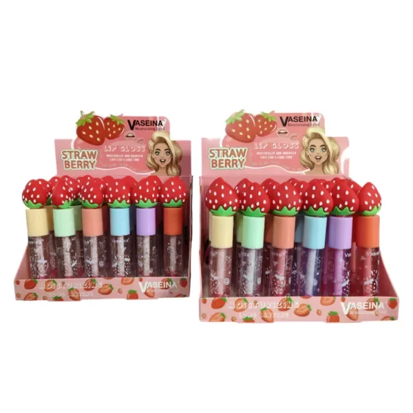 Producto - lip gloss tapa frutilla brillo labial mg