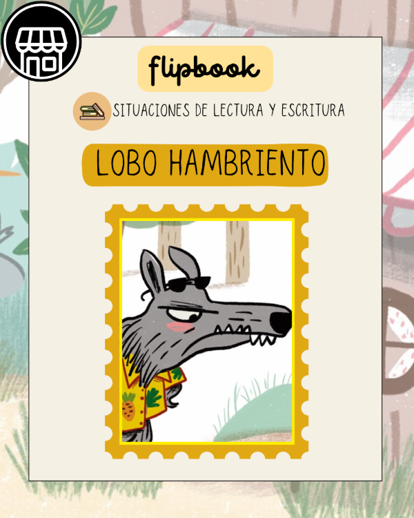Producto - Flipbook de Lobo Hambriento