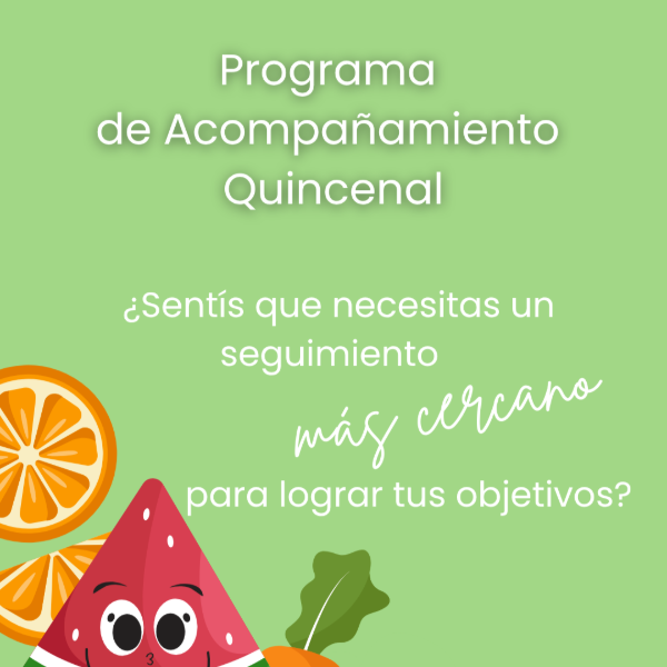Producto - Programa de Acompañamiento Quincenal