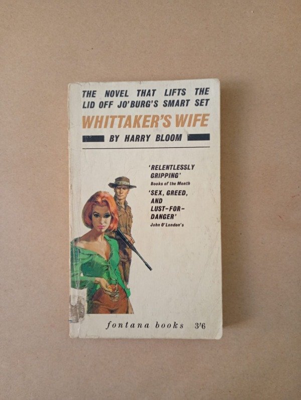 Producto - Whittakers wife - Harry Bloom - Collins Fontana Books 1962
