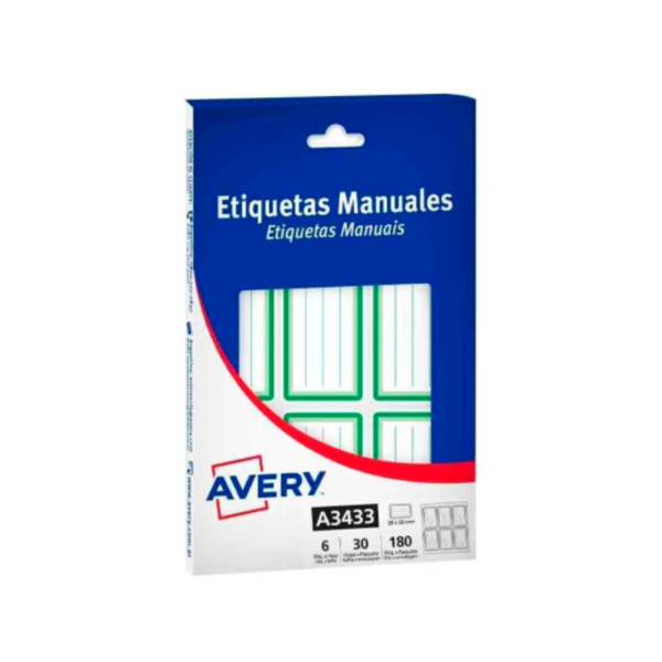 Producto - Etiquetas Escolares 3.5 x 5.8 cm