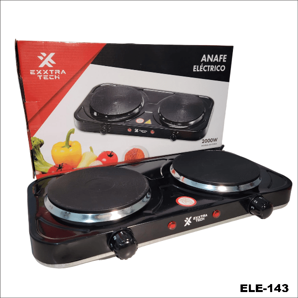 Producto - ANAFE ELECTRICO 2 HORNALLAS EXTRA TECH