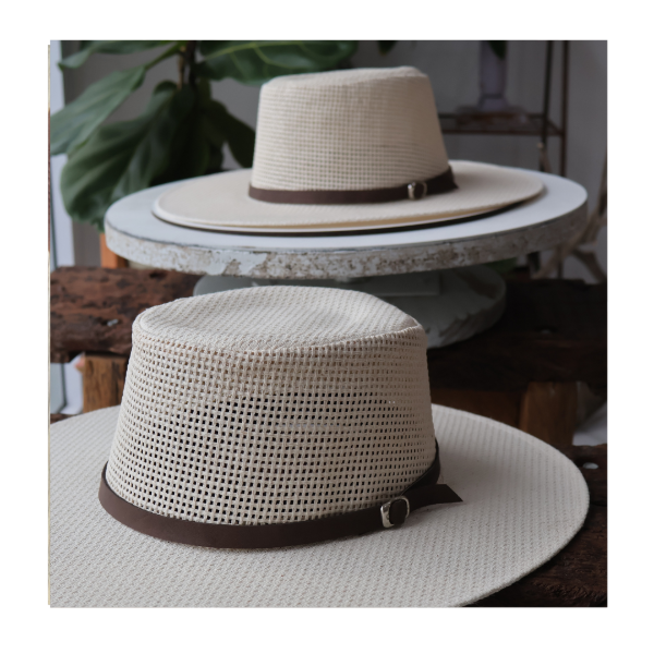Producto - Sombrero Salteño Algodón Ventilado / Crudo