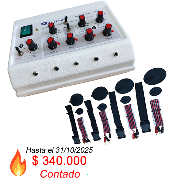Producto - Biocontractor Electroestimulador Muscular KERTRAN - Rehabilitacion y TENS