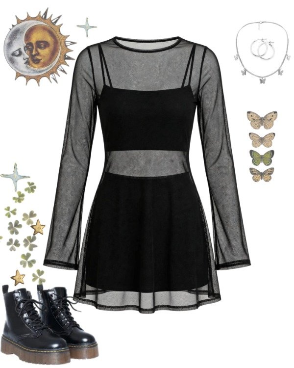 Producto - Vestido Alondra Negro