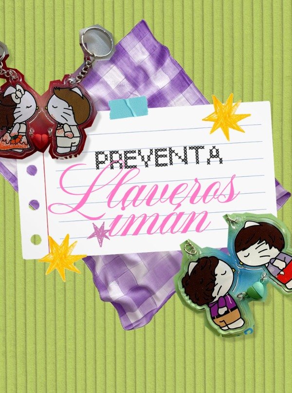 Producto - PREVENTA LLAVEROS KITTY IMAN