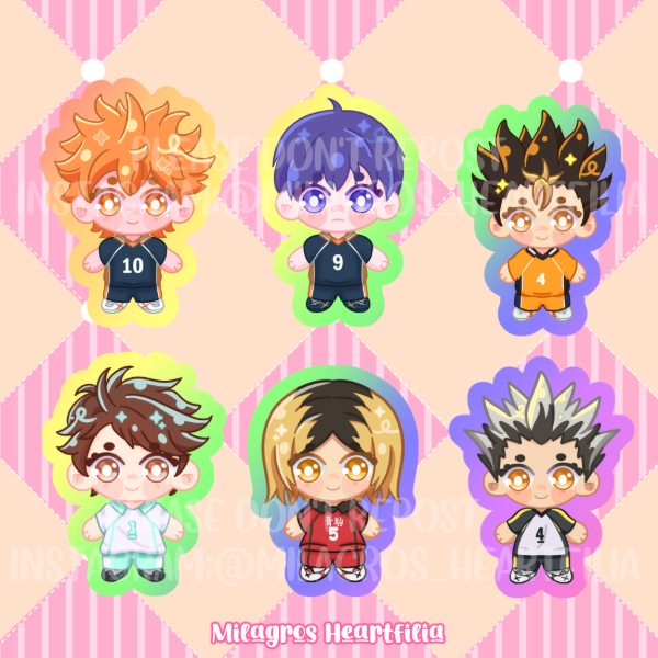 Producto - Sticker Vinilo - Haikyuu