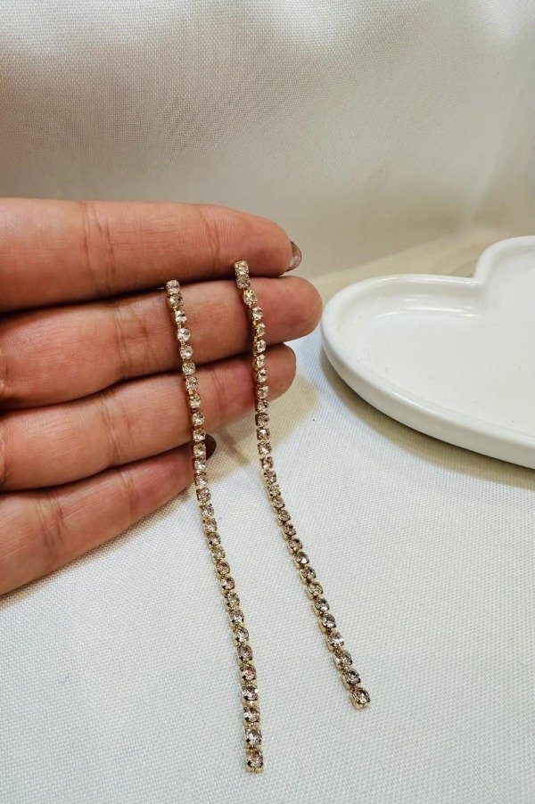Producto - Aros colgante de strass
