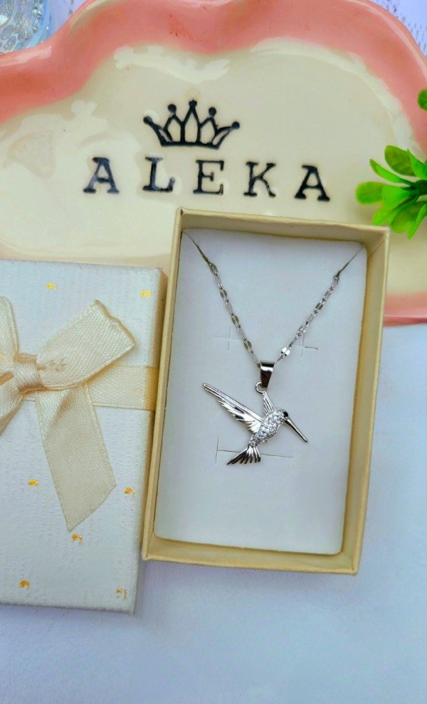 Producto - Colibrí con strass de acero quirúrgico - 0