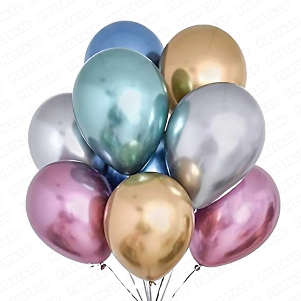 Producto - Globo Látex Chrome 10' importado x50