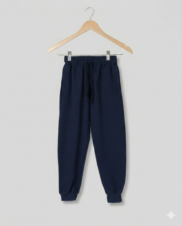 Producto - Pantalón babucha azul marino colegio con frisa