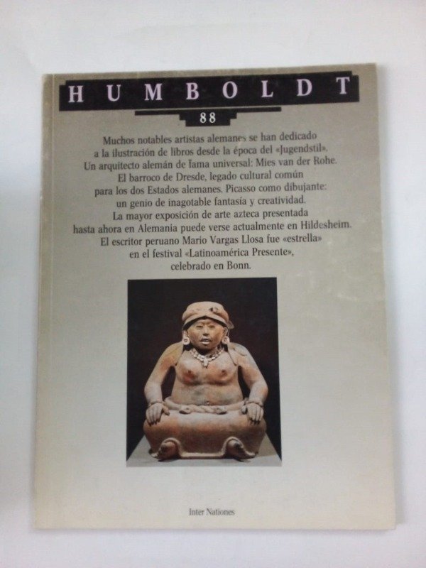 Producto - Humboldt #88 Inter Nationes - Latinoamerica - 1986