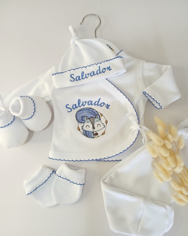 Producto - Ajuar personalizado ardillita