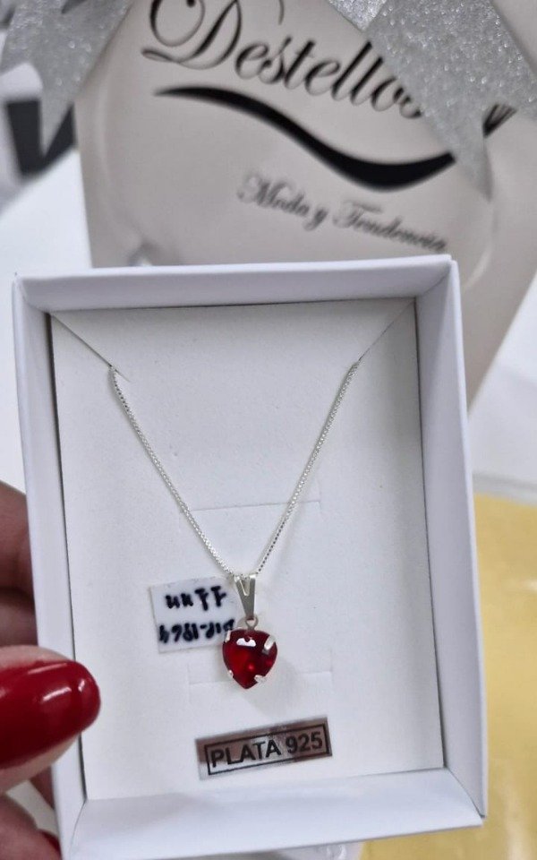 Producto - Conjunto Corazón rojo