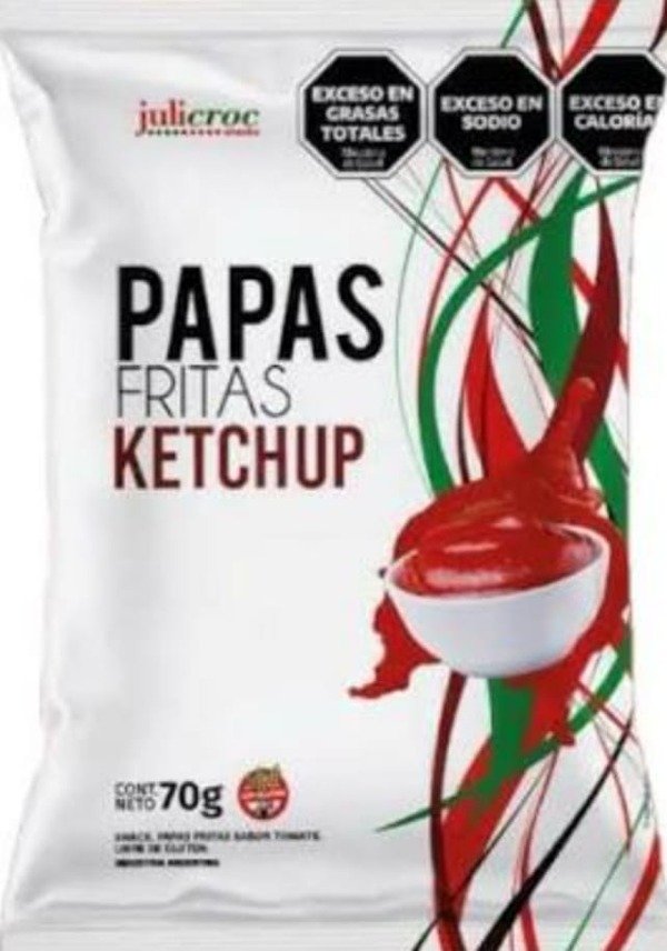 Producto - PAPAS FRITAS SABOR KETCHUP JULICROC