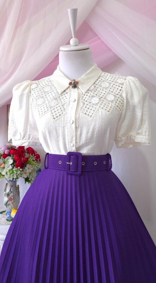 Producto - Camisa Emilia Blanca! IMPORTADA NUEVA