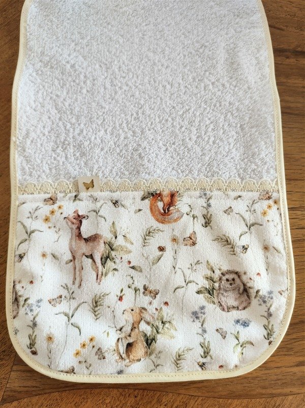 Producto - Babita con puntilla Bosque cremita