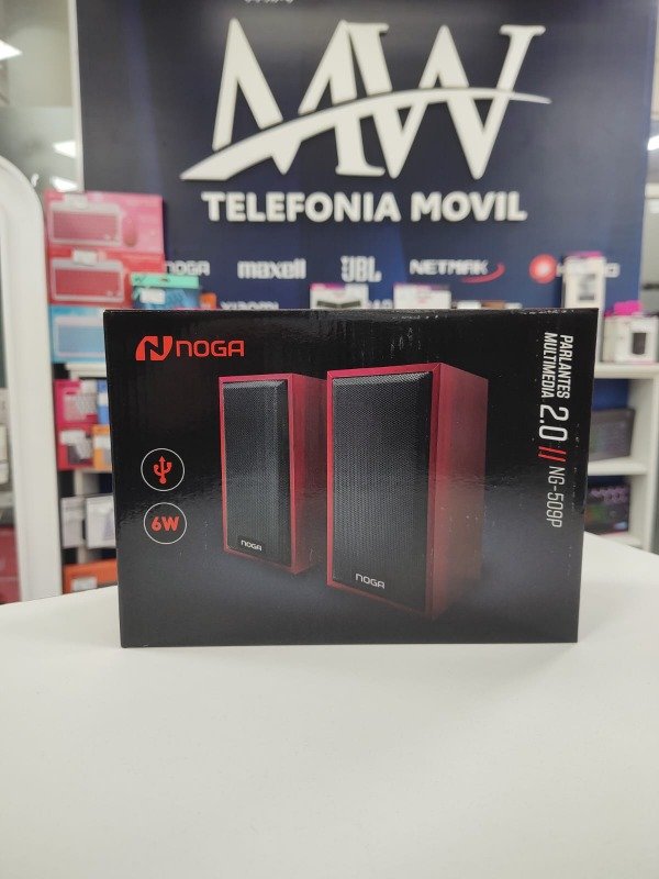 Producto - Parlante PC 2.0 USB Multimedia Noga NG-509P