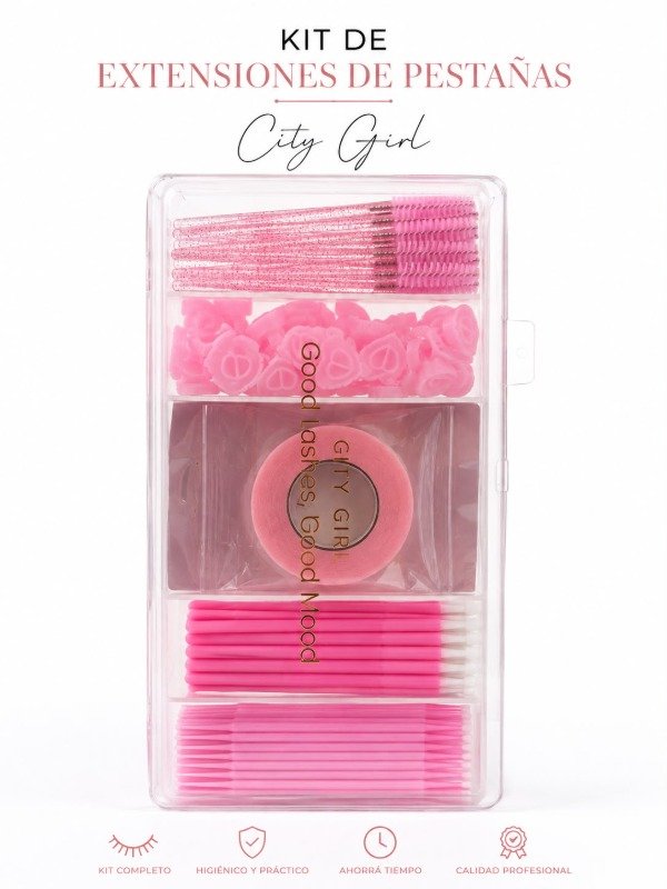 Producto - KIT EXTENSIONES DE PESTAÑAS CITY GIRL