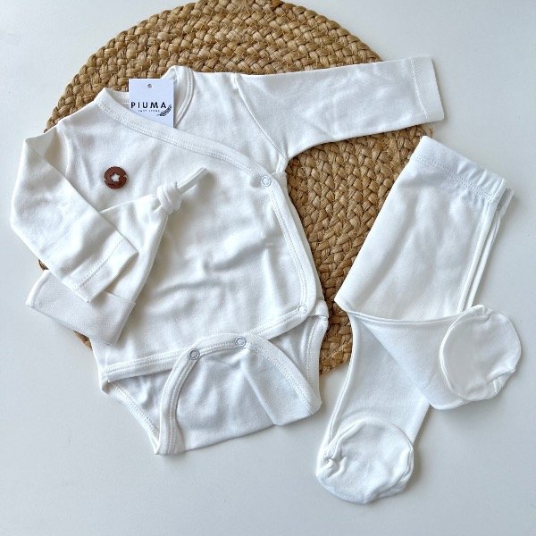 Producto - Ajuar cruzado pima Natural - 0