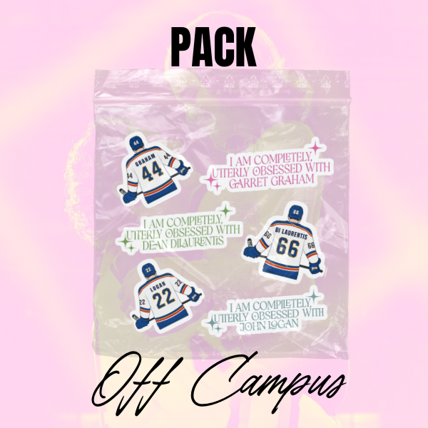 Producto - Pack 6 Stickers Off Campus