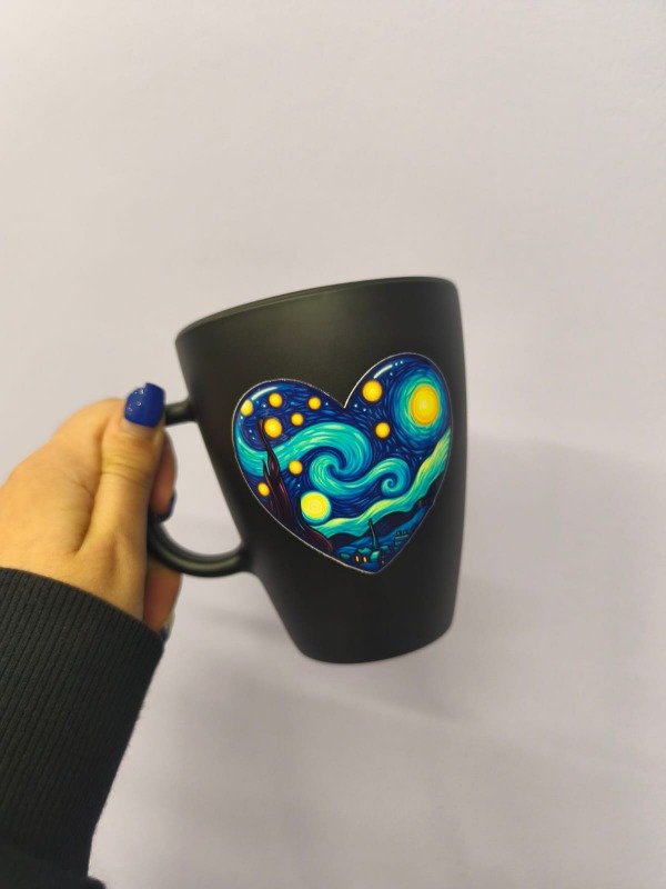 Producto - Taza Esmerilada Noche Estrellada