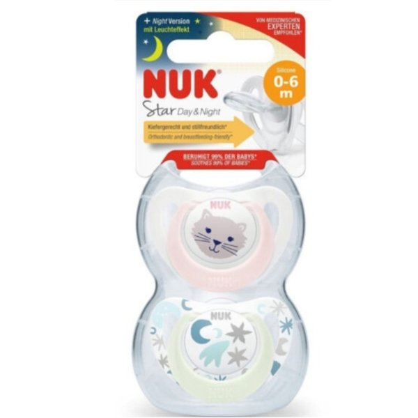 Producto - Chupete star gatita rosa 0-6