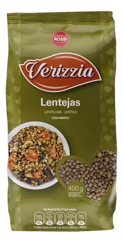 Producto - LENTEJA VERIZZIA x 400gr