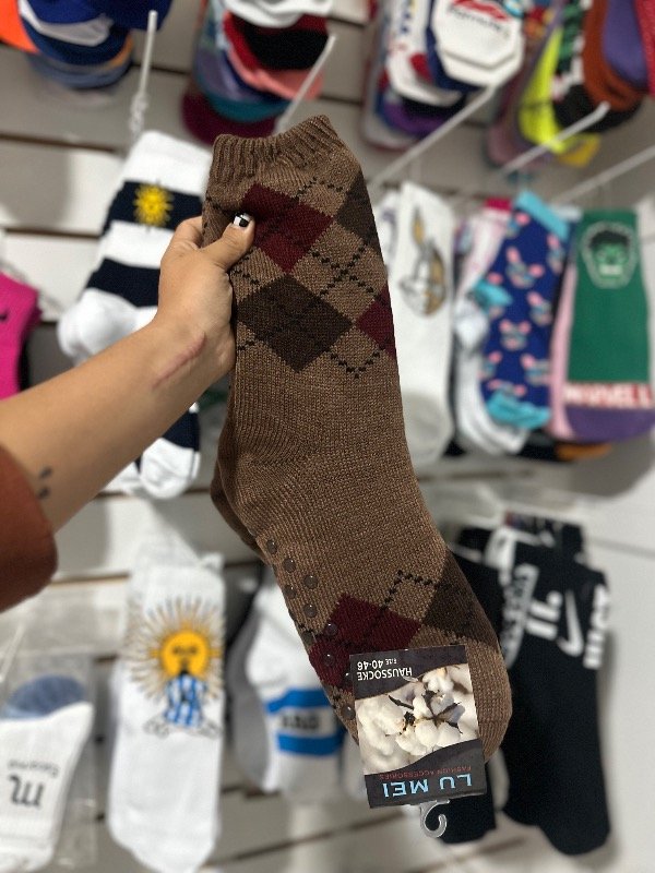 Producto - Pantumedias hombre marrón