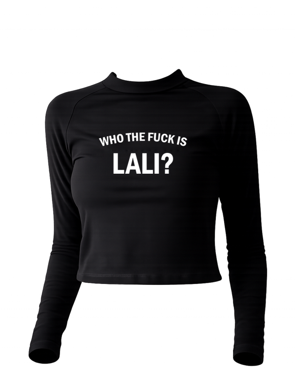 Producto - Baby tee who the fuck is lalii