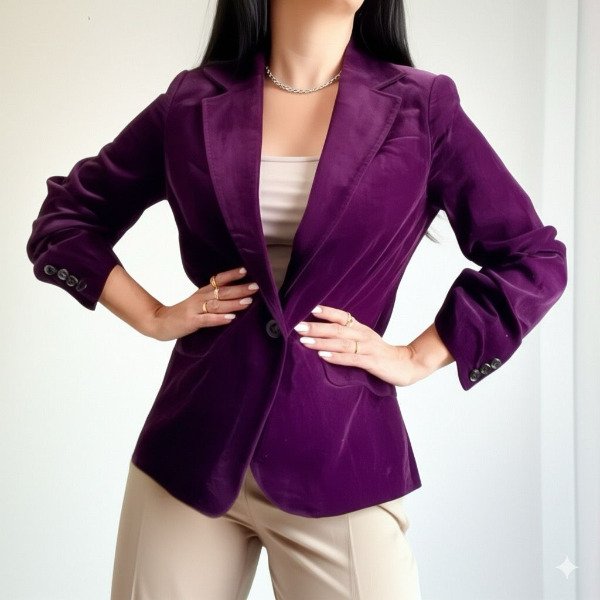 Producto - Blazer importado corderoy gamuzado
