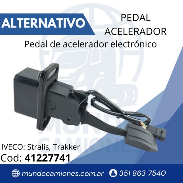 Producto - Pedal Acelerador Iveco Alternativo 41227741