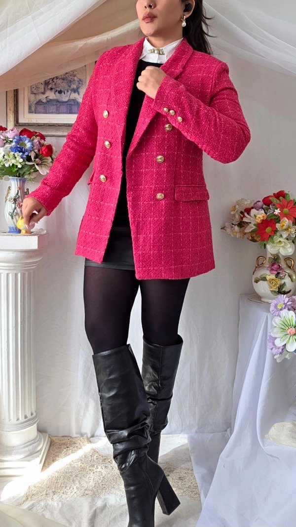 Producto - Blazer Elise Fucsia! IMPORTADO NUEVO