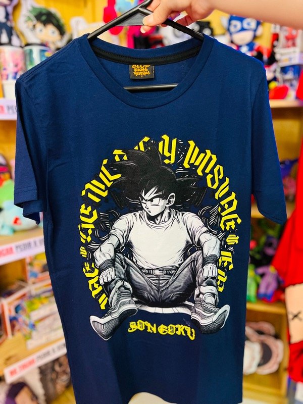 Producto - Remera Son Goku azul