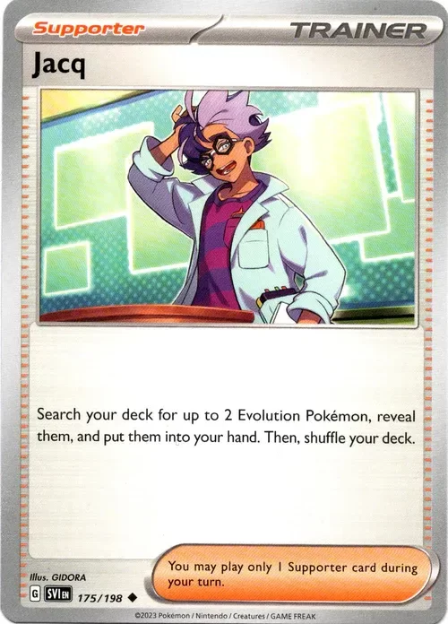 Producto - Jacq - 175/198 - Scarlet and Violet