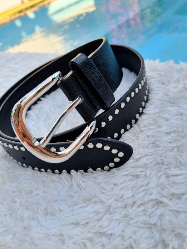 Producto - CINTO TACHAS ONDAS PLATEADAS