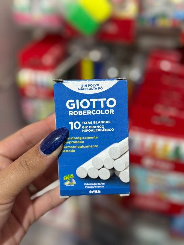 Producto - Tizas giotto blancas x10