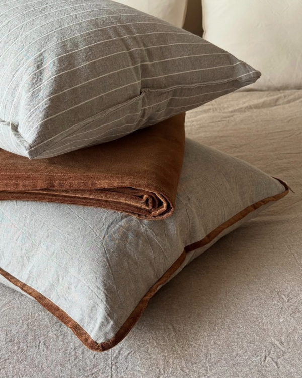 Producto - Almohadones Bacalar Rayado/ Liso 10