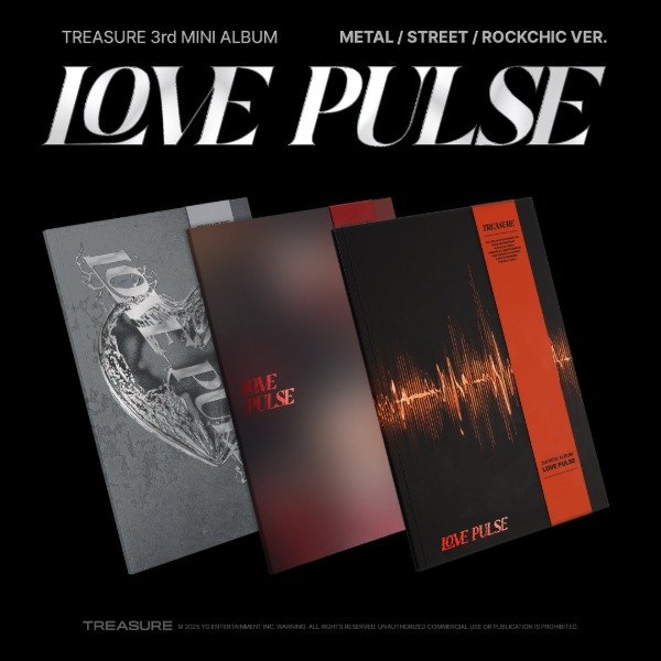 Producto - TREASURE MINI ALBUM - LOVE PULSE [PHOTOBOOK VER]
