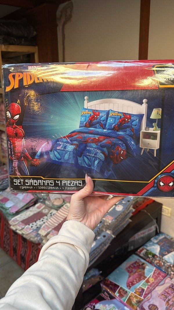 Producto - Sábanas Infantiles Spider Man 2 4 piezas