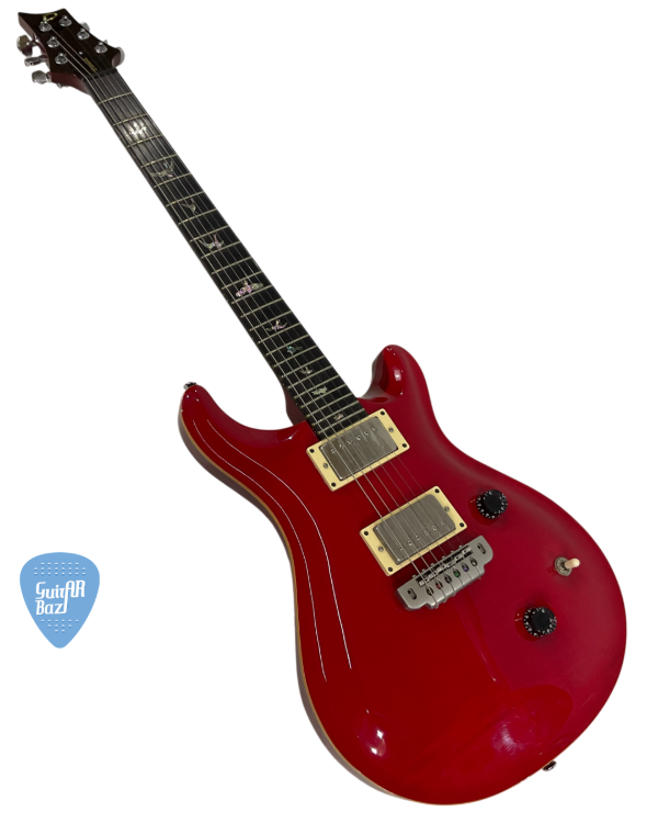Producto - DANIELS PRS CUSTOM 24 BIRDS 1998 CHERRY FLAME TOP GUITARRA + CASE SKB / USD1799 - 0
