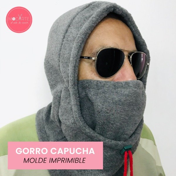 Producto - MOLDE + MINI VIDEO - Gorro capucha