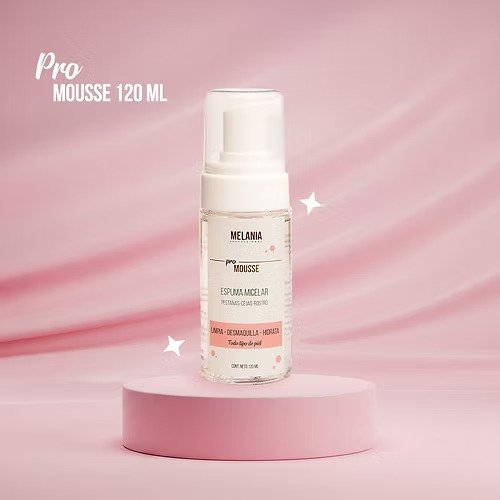 Producto - Lash shampoo Desmaquillante Mousse Cleanser - Pro Mousse Melania - 120ml